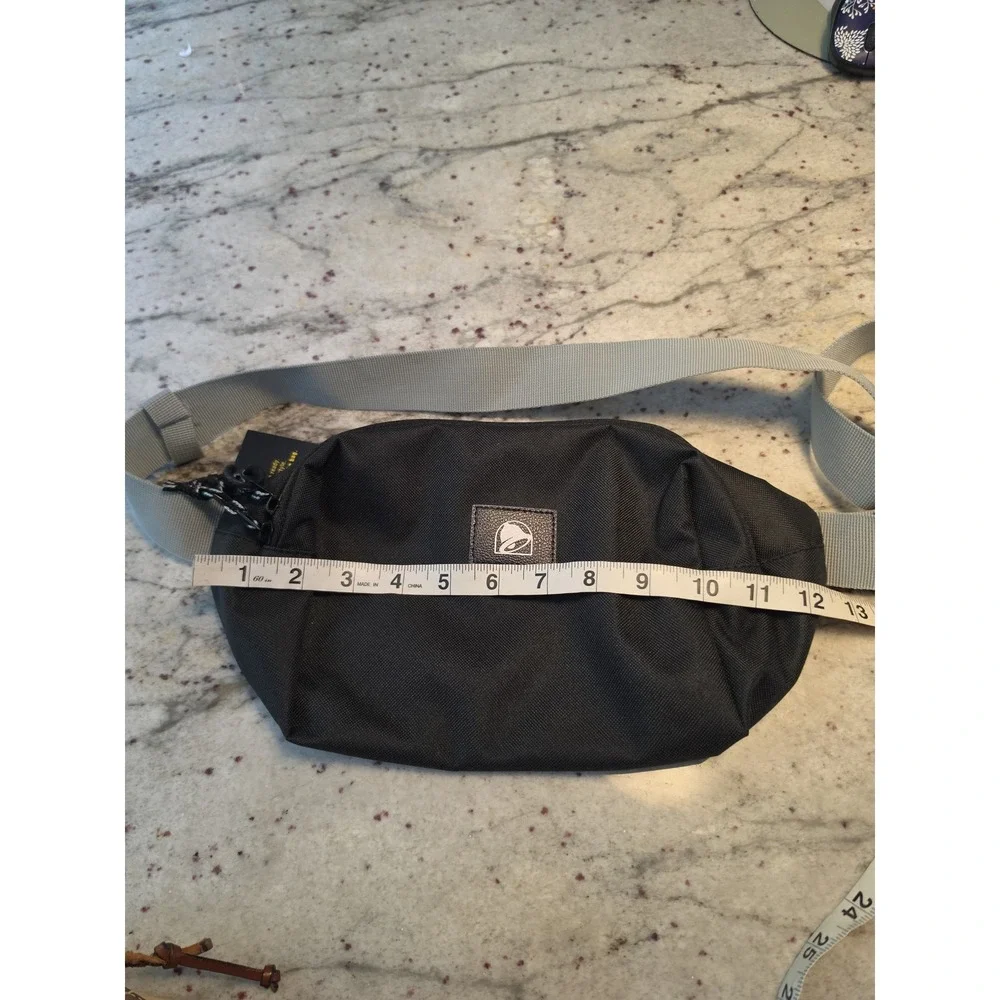 TACO BELL black Fanny Pack adjuatable belt